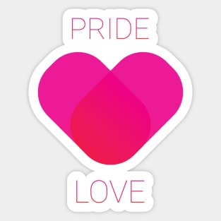 Pride is Love Sticker